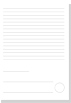 遺言書作成(清書用)フォーマット